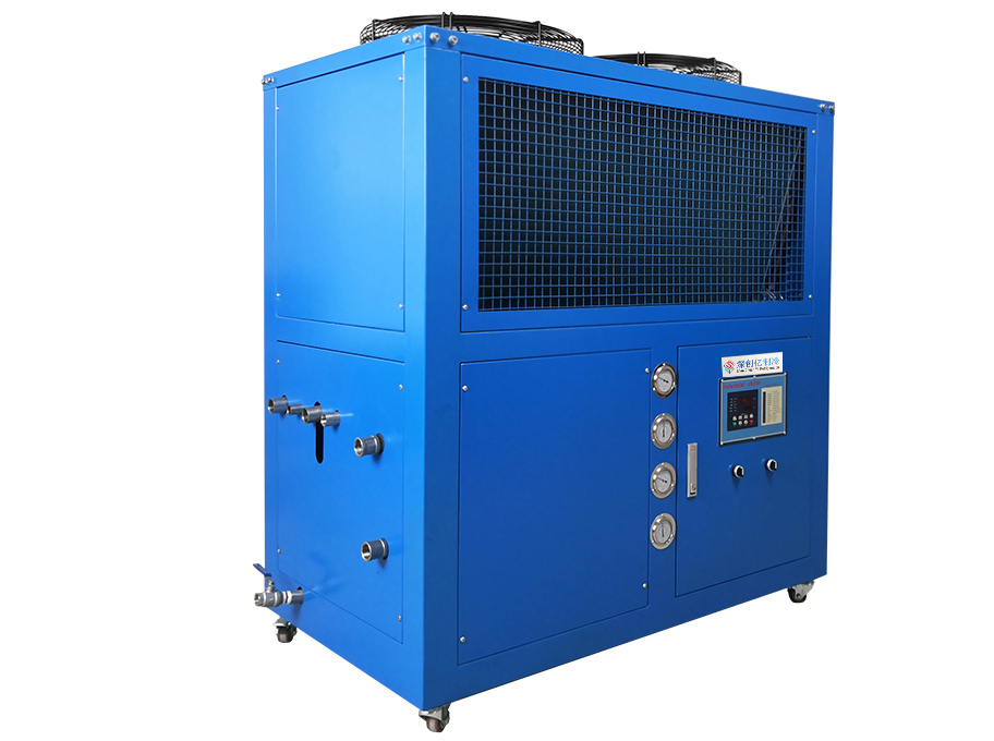 風(fēng)冷低溫箱體式工業(yè)冰水機(jī)組